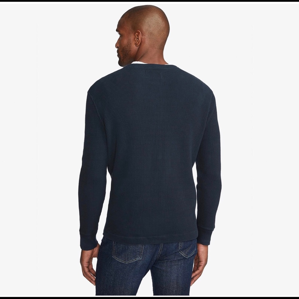 COPY - American Giant Waffle Henley - Picture 6 of 6
